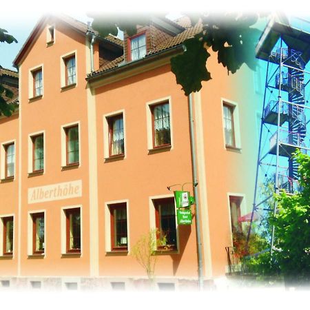Waldgasthof & Hotel Alberthoehe Lichtenstein  Εξωτερικό φωτογραφία