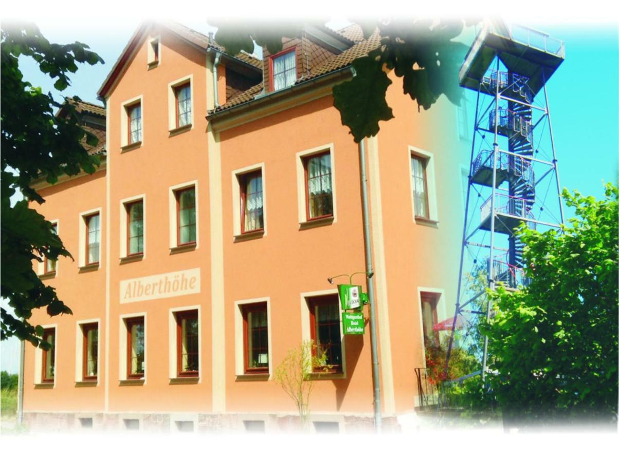 Waldgasthof & Hotel Alberthoehe Lichtenstein  Εξωτερικό φωτογραφία