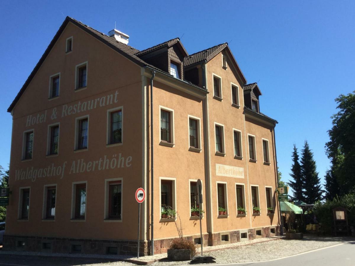 Waldgasthof & Hotel Alberthoehe Lichtenstein  Εξωτερικό φωτογραφία