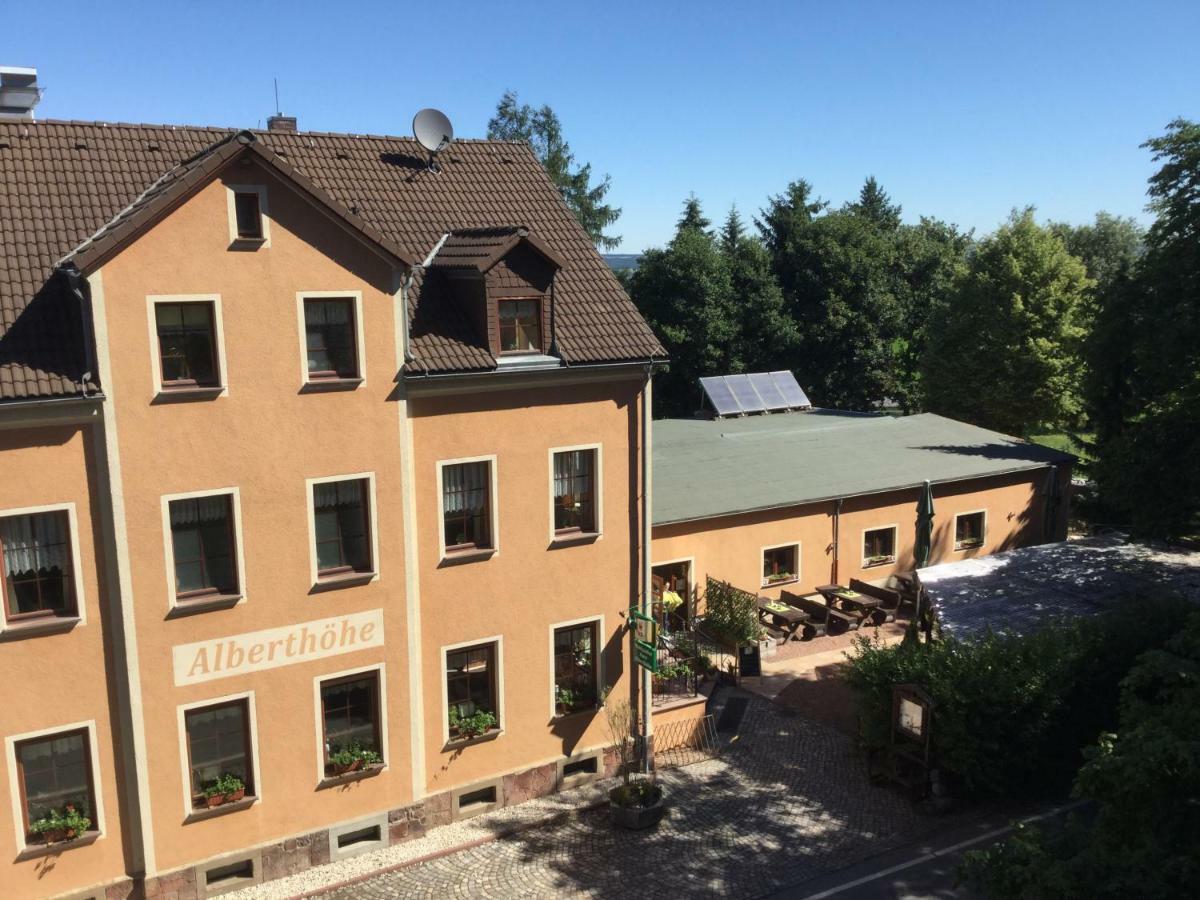 Waldgasthof & Hotel Alberthoehe Lichtenstein  Εξωτερικό φωτογραφία